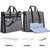 Damero Carrying Case Tote Bag for 27" Desktop Computer, Gray