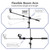Microphone Stand Floor Mic Stand with Tablet/Phone Holder & 2 Mic Clips