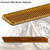 evermotor Stick-on Safety Reflectors, Amber Reflective Sticker 5.66 Inch