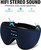 Sleep Mask with Bluetooth Headphones, 3D Sleep Mask Wireless Music Eye Mask for Sleeping Side/Back Sleepers Sleep Headphones Gift (Azure)