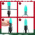 50Pcs Christmas Light Stakes, 7.5 Inch Universal Yard Lawn Light Stakes