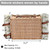 Multifunctional Wicker Picnic Basket Set for 2 with Blanket and Picnic Table, Insulated Picnic Set with Full Tablewares for Camping Outdoor Couples,Leaf