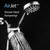 AirJet-500 3-in-1 High Pressure 34-setting Luxury Shower Combo with High-Velocity Flow Accelerator(TM) for More Power with Less Water! Extra-long 6 foot Stainless Steel Hose. All-Chrome Finish