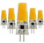 (5-Pack) G4 LED Bulbs, Dimmable, 3W = 30W Halogen, 110V-120V (Not 12V), Bi-Pin COB, 3500K Warm White for Home Cabinet, Chandelier & Landscape Lighting