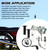 Throttle Control Assembly and Throttle Linkage Cable Kit Fit for Predator 212 196cc Coleman BT200X CT200U CT200U-EX KT196 Axis M200 GX160 GX200 Engine Parts Mini Bike Go Kart Tiller