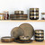 theterra Ceramic Dinner Plates Set of 6, 10.5 Inch Dinnerware Plates