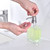 Square Clear Glass Dish Soap Dispenser, Antique Design Refillable Hand Soap Dispenser with Rust Proof Stainless Steel Pump, 13.5 oz Lotion Dispenser for Bathroom Vanity, Kitchen Countertop