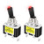 DaierTek 30 Amp Heavy Duty DC Toggle Switch, 12V 30A Lighted Toggle Switch with Red LED 12 Volt for Automotive Car Truck Vehicle UTV -2pcs