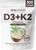 Real Good Essentials Vitamin D3 K2, Essentials D3+K2 (MK7) Coconut Oil 300 Softgels, with Vitamins D & K (1)
