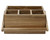 VaeFae Acacia Silverware Caddy, Utensil Holder with Handle, Medium