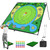 2-in-1 Golf Chipping Game Set, 70"x70" Backyard Golf Game, Outdoor Golf Games | Portable Battle Golf Set Includes 2 Adjustable Golf Clubs for Indoor, Outdoor Lawn Games for Adults and Beginners