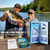 PLUSINNO Fishing Rod and Reel Combo with Telescopic Fishing Pole, Portable Travel Fishing Rods Kit with Tackle Box Carrier Bag & Manuals, Fishing Gear Tool Kit for Freshwater, Fishing Gifts for Men