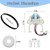 WH03X30517 Washer Shift Actuator Repair Kit with WH01X27538 Drive Belt WH05X24185 Clutch WH01X24434 Spring, Compatible with GE Washers, Replacement Parts for Washer Drive and Spin Issues