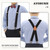 Vintage Suspenders for Men Heavy Duty 4 Snap Hooks for Belt Loops Adjustable X Back