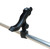Brocraft Brocraft Boat Rod Holder, Clamp-On Round Rail Fishing Rod Holder,No Drilling Required