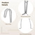Joyibay 24 Pcs Cabinet Door Painting Hangers, Metal Spray Painting Hanging Hooks, Stainless Steel Hinge Hole Drying Hooks, Double Wire Drying Racks for Refinishing, Woodworking