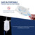 Wearable Urine Bag Male Urinal Bag Incontinence Pants for Men, Reusable Portable Male Collection Bags Urinal System with Collection Bag Portable Leak Proof Leg Pee for Elder (XL)