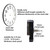 Youngtown High Torque Long Shaft Clock Movement Kit with 12 Inch Gold Hands