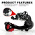 VERKSTAD Bicycle Rear Derailleur Tourney RD-TZ500 6/7 Speed Direct Mount