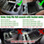 2PCS Center Console Organizer for 2014-2018 Chevy Silverado/GMC Sierra 1500