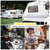 Fairview GR-9984 RV Camper LP Propane 2-Stage Automatic Changeover Regulator – Dual Tank Auto Changeover, 345,000 BTU, 11" WC, 3/8" NPT Outlet, 1/4" Inverted Flare Inlets, 8" x 4" x 3"