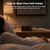 Acedeck Battery Operated Alarm Clock for Bedroom Travel with Large Numbers