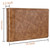 Antner Zippered 7 Ring Business Checkbook Binder Portfolio for 3-on-a-Page Business Checks, 600 Checks Capacity, PU Leather Check Book Binder Cover for 9x13 Sheets, Built-in Storage Organizer, Brown