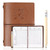 Golf Scorecard Book Holder with Pencil, PU Leather Cover & Inner Pages