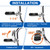 Motorcycle Highway Pegs Universal for Bike with 25mm,32mm,34mm Engine Guard