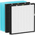 RFM80 True HEPA Replacement Filter for Oransi Max OVHM80 Ture HEPA Filter