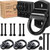 4-Pack 1/2" Forged Bolt-On D-Rings - Heavy Duty Tie Down Anchors