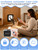 Smart Cat Door with 3 Collar Sensor Key, RFID Cat Door Collar Activated with Remote Control, 4 Way Locking Cat Flap Automatic Pet Door Interior & Exterior, Flap Opening is 7.67’’ (H) by 7'' (W)