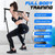 Pilates Bar Kit with Resistance Bands for Working Out, 210lbs Heavy Resistance Bands with Handles, Pilates Equipment with Resistance Band Bar for Men Women, At Home Gym Full Body Workout Equipment