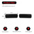 RT-TCZ Smoked Black Rear Fog Light Lamp Trim Cover Decoration Exterior Accessories for Ford Bronco Sport 2021-2025