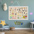 30''x20'' Inch Linen Cork Bulletin Board with Frame, Decorative Pin Board for Office Home and School Wall Decor