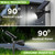 InnoGear 4 Solar Lights Outdoor Spotlight Garden Yard Landscape Flag, White