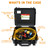 12V External Inline Fuel Transfer Pump Set, Electric Fuel Pump 100GPH High Flow, Portable Gasoline Transfer Pump Universal for Vehicles, Boats, RVs, Equipment, Gasoline, Diesel (12V-Set)