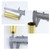 Conical Furniture Leg Caps, H 3.9" D 0.98"-1.6" Bar Stool Leg
