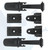 Peterbilt 567 579 Hood Latch Rubber Strap w/Mounting Base & Catch Bracket 37-99-372 L56-6062 Compatible with Peterbilt 567 579 Hood Accessories Parts L06-6003 L03-6005 2Pack