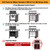 Stainless Steel Grill Grates, Weber Genesis II Grill Grates 66095