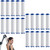 20Pcs Drivese ShowerHead Filters, 2.75 Inch Ion Shower Dropse Head Filter PP Cotton Replacement Cartridge, Water Filter Core Cotton For Handheld Showerheads.