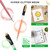 Retractable Glitter Neon Pens, 7 Colors Large Capacity UV Reactive Sparkle Gel Ink Pens for Adult Coloring, 1.0 mm Fine Point Smooth Writing Color Pen for UV Art Note Taking Aesthetic Art Supplies