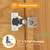 Chibery 30 Pack 1-5/16" Overlay 4D Soft Close Concealed Hinges for Face Frame Door, Adjustable Closing Speed, Smooth Slow Self Close Hinges, Satin Nickel, 105° Open Angle Stainless Steel Cabinet Hinge