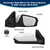 Right Side Mirror For 2018-2024 Chevy Equinox(5pin-white)
