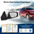 Right Side Mirror For 2018-2024 Chevy Equinox(5pin-white)