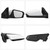 Right Side Mirror For 2018-2024 Chevy Equinox(5pin-white)