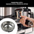 Filter basket compatible with Ninja Luxe Cafe Accessories ES655CCO,ES655C0,ES701,ES701C，single Cup Coffee Pressurized Porous Filter，single Layer Portafilter Basket for ES655CCO,ES655C0,ES701,ES701C