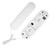 OF-990 Slimline Telephone Adjustable Volume Ringtone Wall-Mountable Basic Corded Telephone No AC Power Required, Corded Home Phone