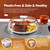 New Upgrade Glass Microwave Cover for Food with Ceramic Handle & Screw