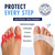 Dr. Frederick's Original Open-Toe Metatarsal Sleeves, 4 ct